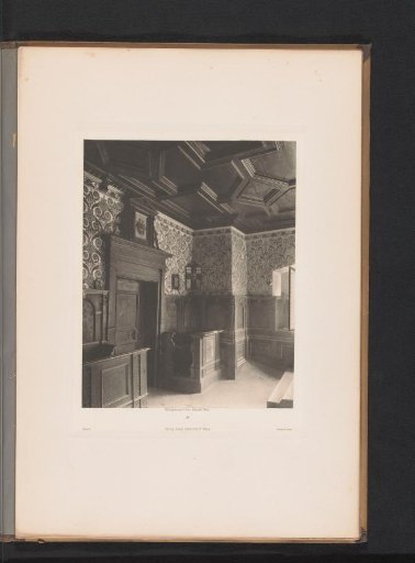 View of the interior of the chapel of Velthurns Castle near Bressanone, Italy