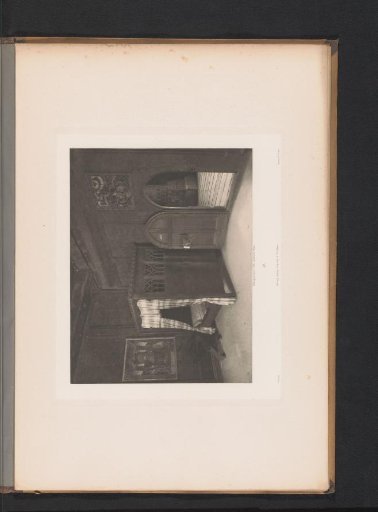 View of a bedroom in the Prince's Castle in Merano, Italy