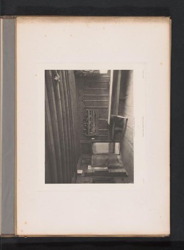 View of the dining room of a house in Klausen, Italy