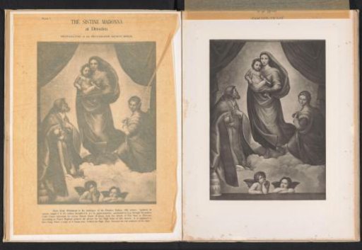 Reproduction of the Sistine Madonna by Raphael