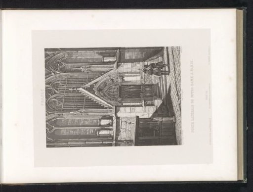 Entrance portal of the Notre-Dame in Paris
