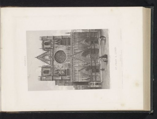 Facade of the Cathedral of Lyon