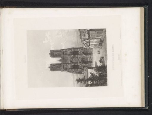 View of the Cathedral of Reims