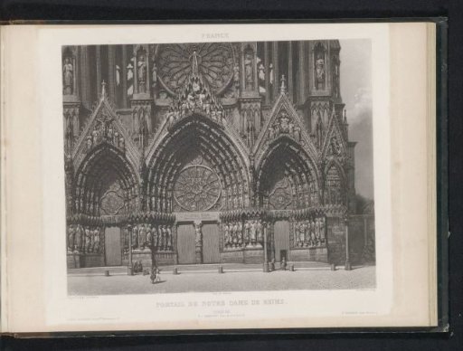Entrance Portal of the Cathedral of Reims