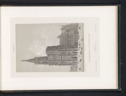 View of the Cathedral of Strasbourg