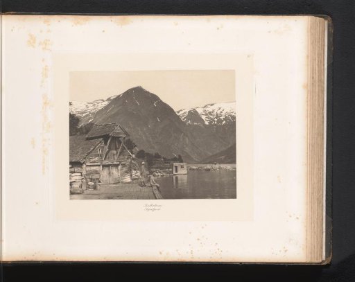 View of Balholmen and the Sognefjord