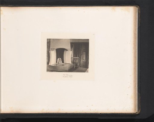 Fireplace at the Stueflaaten Hotel