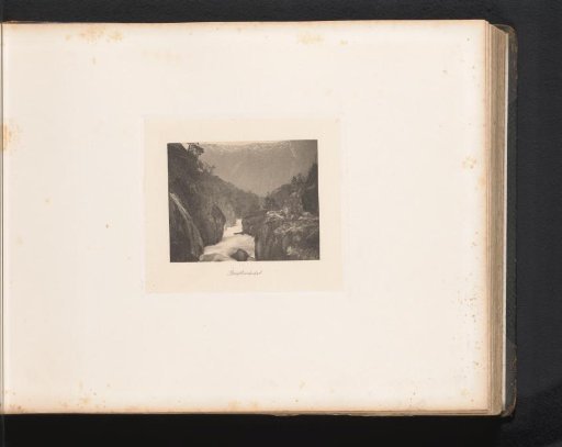 View of the valley of Brattlandsdalen