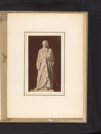 Sculpture of a Man in a Toga by Leopold Borbone