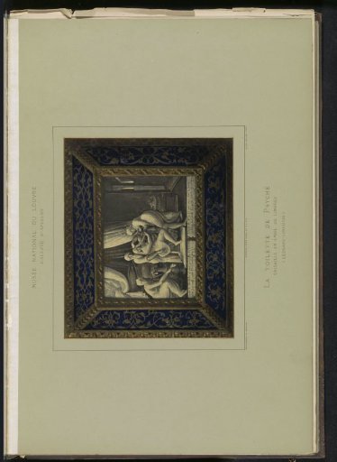 Grisaille by Léonard Limosin, depicting the Toilet of Psyche