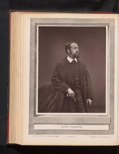 Portrait of Jules Claretie