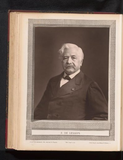 Portrait of Ferdinand de Lesseps