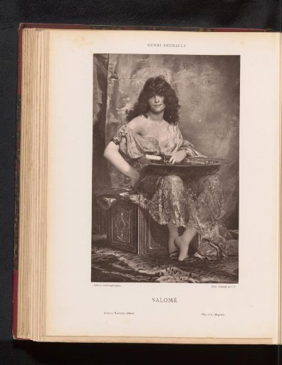 Reproduction of Salomé by Henri Regnault