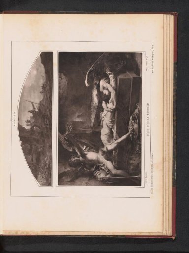 Reproduction of Jésus dans le tombeau by Henri-Léopold Lévy