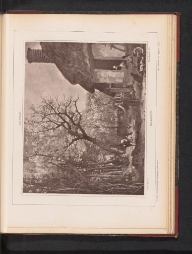 Reproduction of Les Biquets by Hector Hanoteau