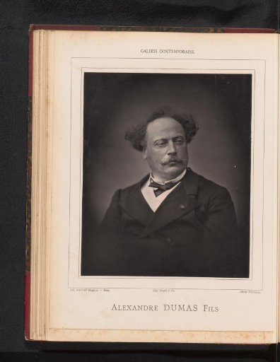 Portrait of Alexandre Dumas Fils