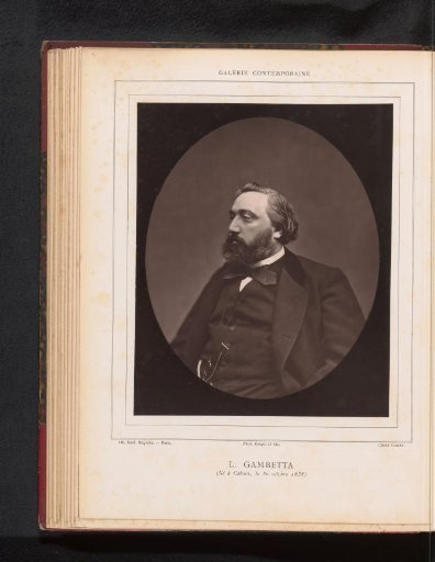 Portrait of Léon Gambetta