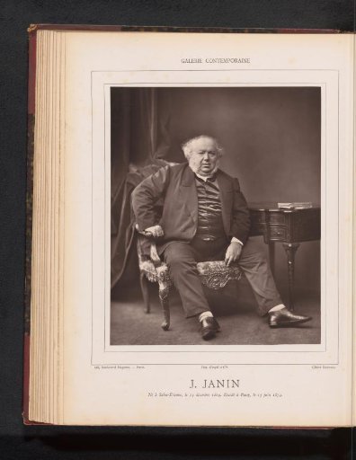 Portrait of Jules Gabriel Janin
