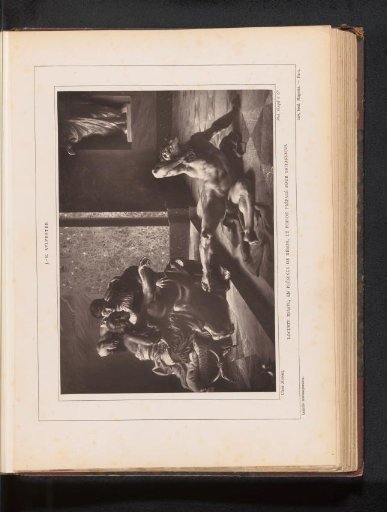 Reproduction of Locuste essaye, en présence de Néron, le poison préparé pour Britanicus by Joseph-Noël Sylvestre