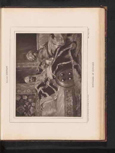 Reproduction of Janissaire et eunuque by Jean-Joseph Benjamin-Constant