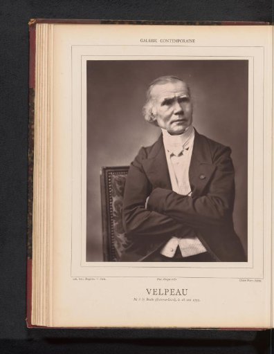 Portrait of Alfred-Armand-Louis-Marie Velpeau