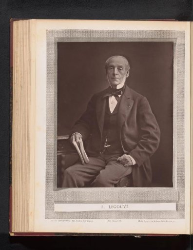 Portrait of Ernest Legouvé