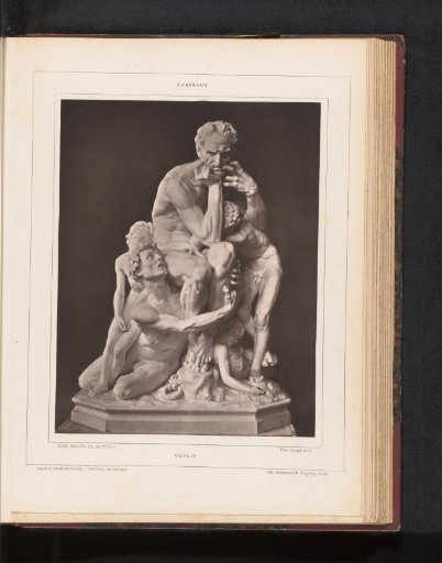 Sculpture of Ugolin by Jean-Baptiste Carpeaux