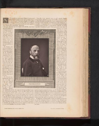 Portrait of Eugène Fromentin-Dupeux