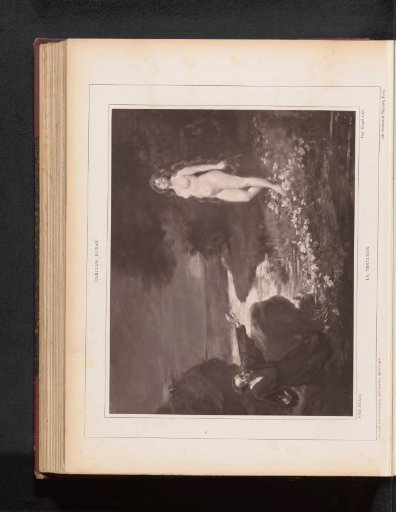 Reproduction of La tentation by Emile Auguste Carolus-Duran