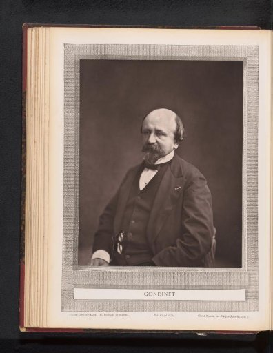 Portrait of Edmond Gondinet