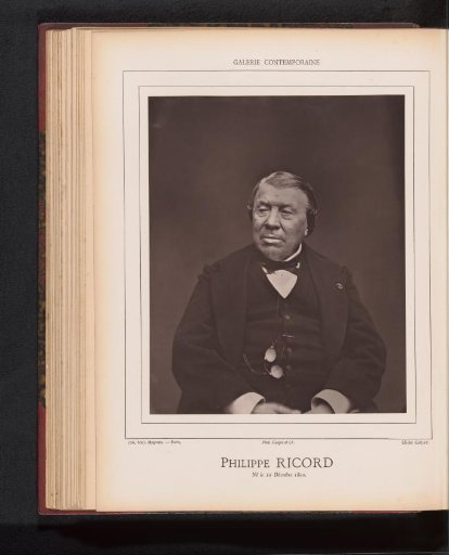 Portrait of Philippe Ricord