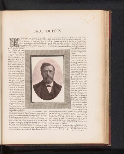 Portrait of Paul Dubois