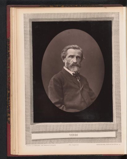 Portrait of Giuseppe Verdi