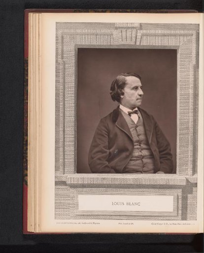 Portrait of Louis Blanc