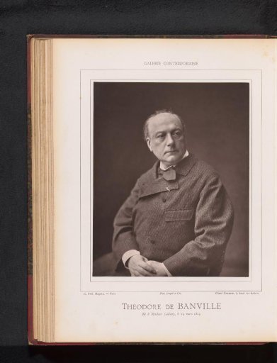 Portrait of Théodore de Banville