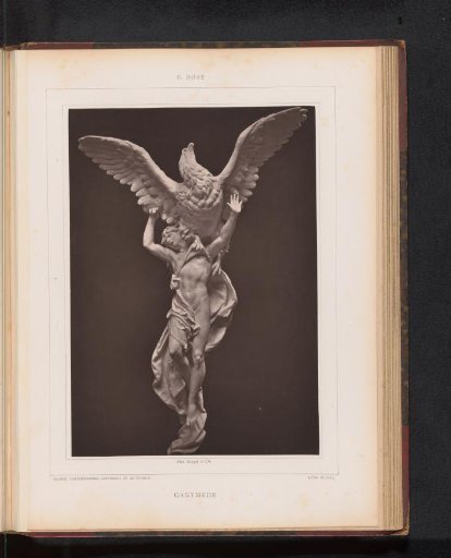 Sculpture of Ganymedes by Gustave Doré