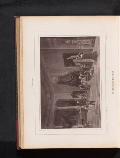 Reproduction of The Judgment of Paris by Oreste Cortazzo