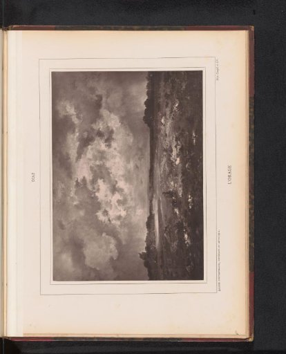 Reproduction of The storm by Narcisse Virgile Diaz de la Peña