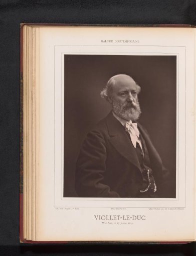 Portrait of Eugène Emmanuel Viollet-le-Duc