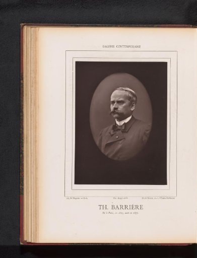 Portrait of Théodore Barrière