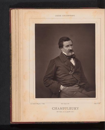 Portrait of Jules Champfleury