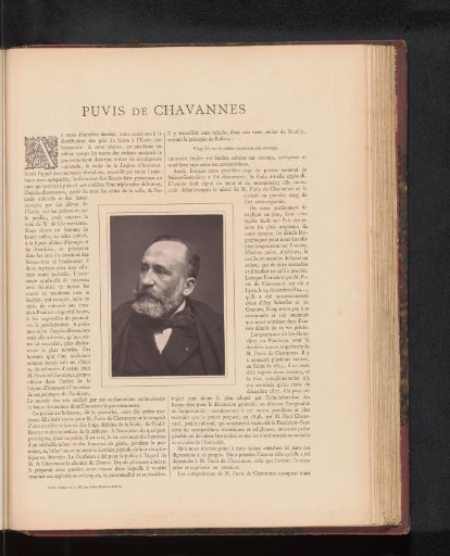 Portrait of Pierre Puvis de Chavannes