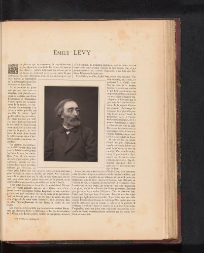 Portrait of Emile Lévy