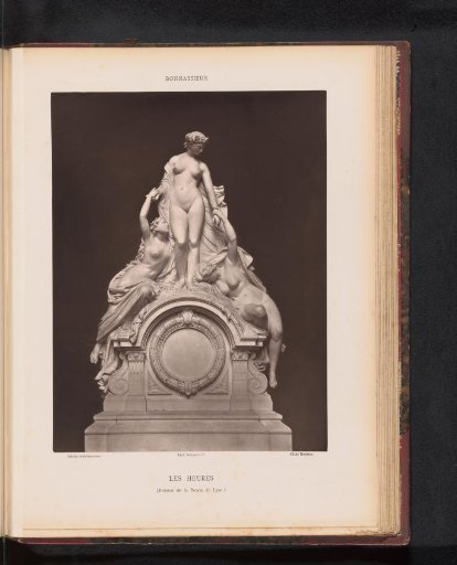 Sculpture Les Heures by Jean-Marie Bonnassieux