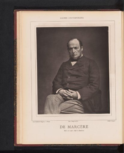 Portrait of Émile Deshayes de Marcère