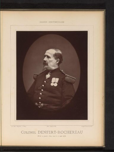 Portrait of Pierre Philippe Denfert-Rochereau