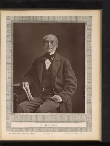Portrait of Ernest Legouvé