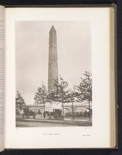 The London obelisk