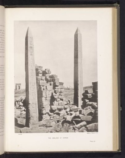 The obelisks at Karnak