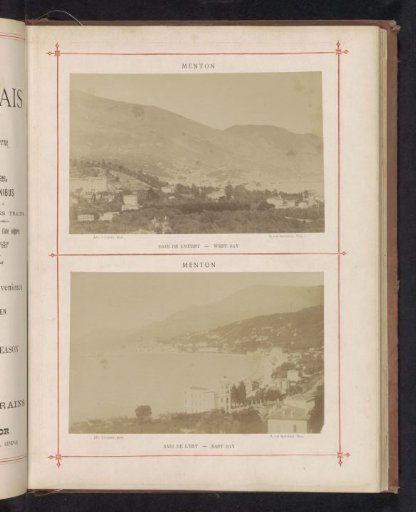 Two views of Menton